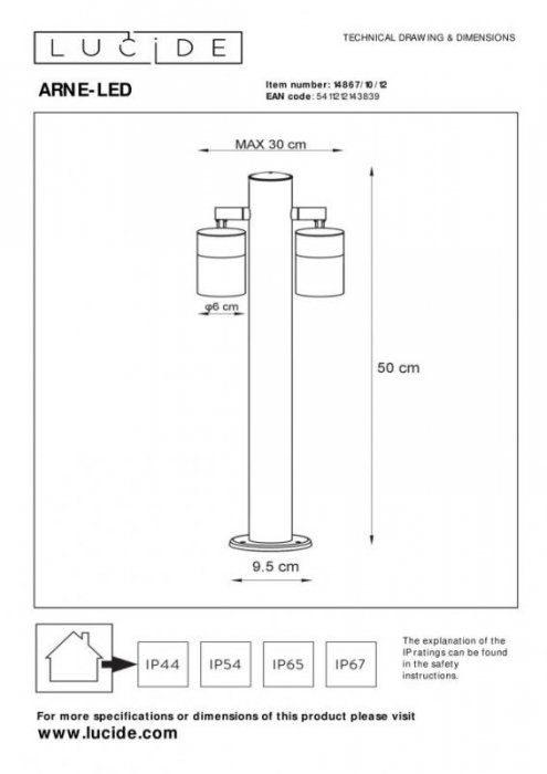 ARNE-LED 14867/10/12