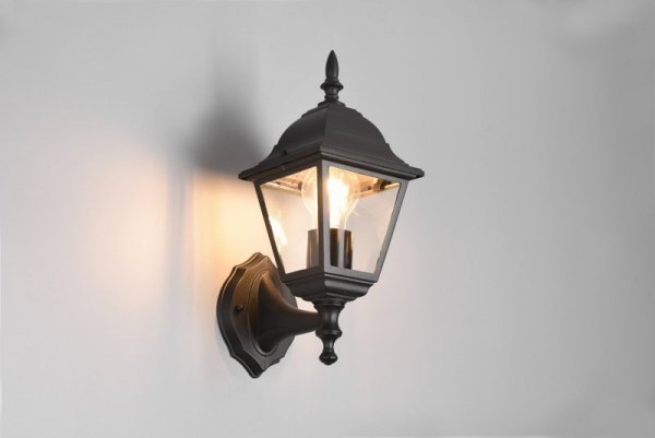 LAMPA ZEWNĘTRZNA OGRODOWA KLASYCZNA CZARNA LIVENZA 205760132 TRIO