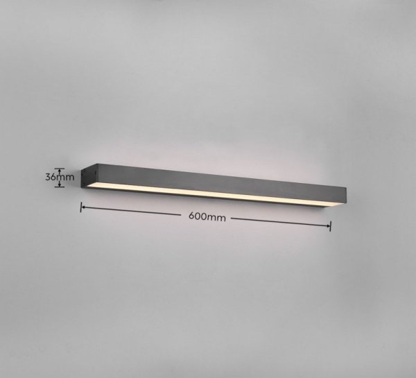 KINKIET LED ŁAZIENKOWY DO ŁAZIENKI NAD LUSTRO HERMETYCZNY IP44 ROCCO 283916032 TRIO