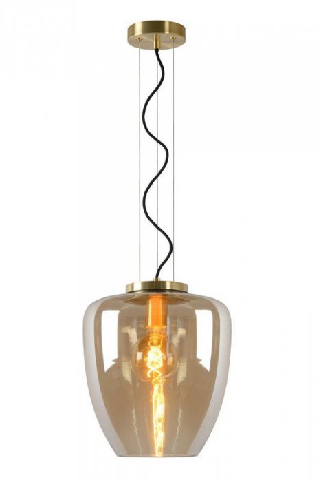 LAMPA WISZĄCA NOWOCZESNA SZKLANA DO SALONU KUCHNI JADALNI LUCIDE FLORIEN 30473/28/62