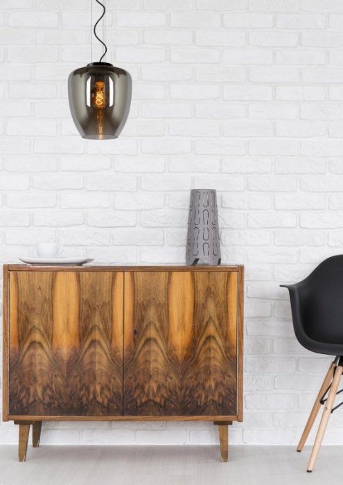 LAMPA WISZĄCA NOWOCZESNA SZKLANA DO SALONU KUCHNI JADALNI LUCIDE FLORIEN 30473/28/65