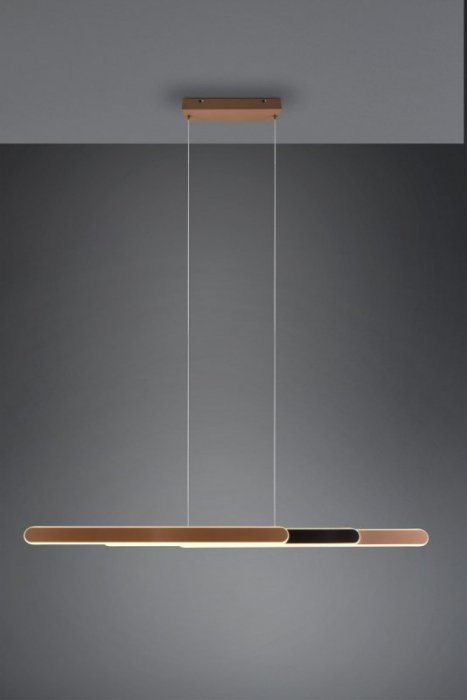 LAMPA WISZĄCA LED DO KUCHNI JADALNI NAD STÓŁ NOWOCZESNA HELIOS 343310365 TRIO