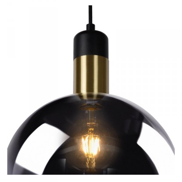 LAMPA WISZĄCA SZKLANA KULA DO KUCHNI SYPIALNI JADALNI LUCIDE JULIUS 34438/40/65