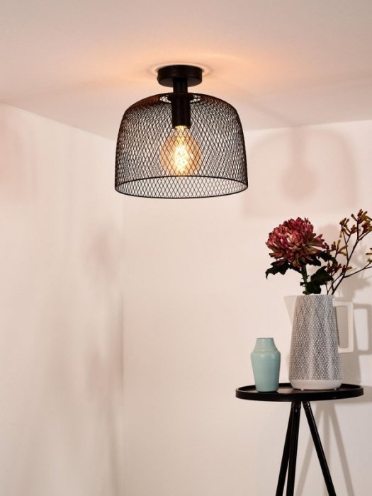 LAMPA DRUCIANA NOWOCZESNA INDUSTRIALNA METALOWA LUCIDE MESH 43104/30/30