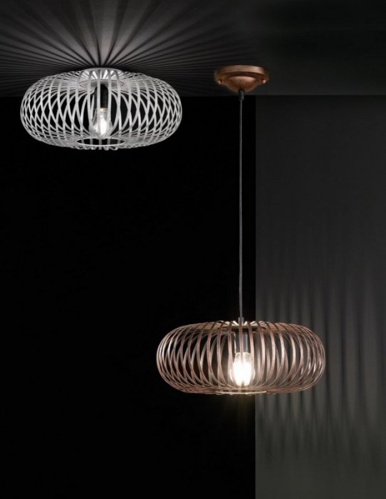 LAMPA SUFITOWA PLAFON DRUCIANY METALOWY NOWOCZESNY JOHANN 606900162 TRIO