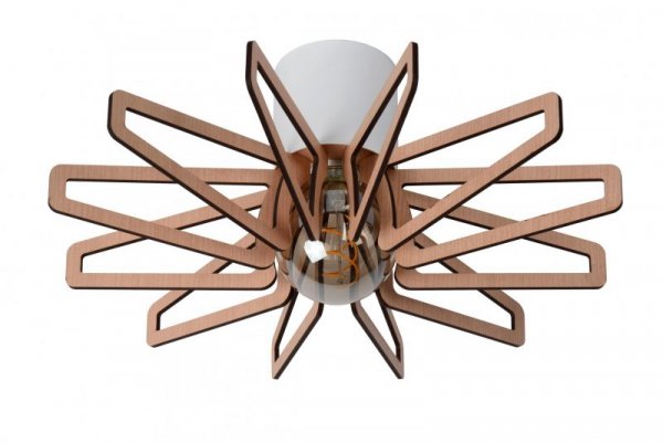 LAMPA DREWNIANA DEKORACYJNA LUCIDE ZIDANE 77184/45/31