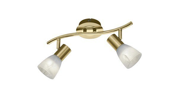LAMPA SUFITOWA SPOT ZŁOTY MATOWY MOSIĄDZ REGULOWANA DO POKOJU KUCHNI LEVISTO 871010208 TRIO