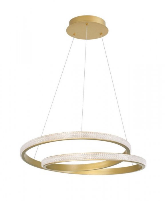 LAMPA LED GLAMOUR DEKORACYJNA RING DO SALONU SYPIALNI LUCES EXCLUSIVAS OBERA LE41711