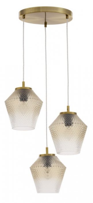 LAMPA WISZĄCA SZKLANA DO SALONU JADALNI SYPIALNI KUCHNI NOWOCZESNA LUCES EXCLUSIVAS BERRIO LE41898
