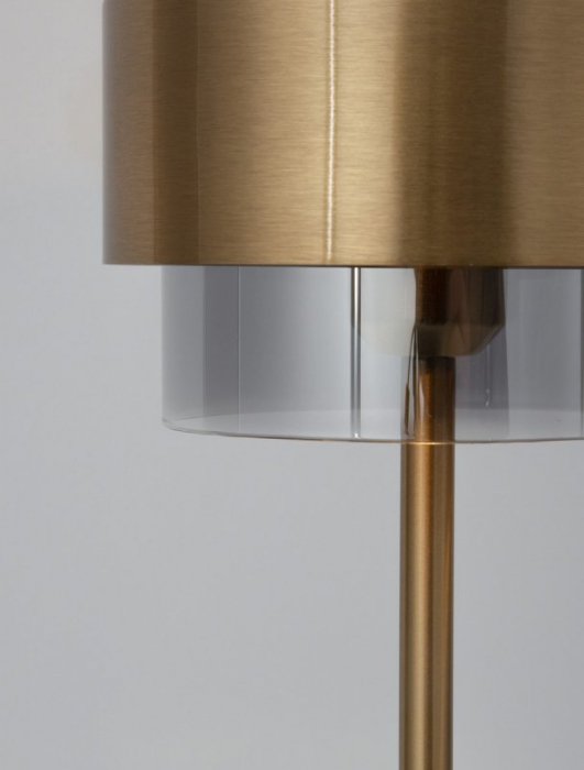 LAMPKA STOŁOWA NOCNA CZARNO ZŁOTA LUCES EXCLUSIVAS VIEJA LE42626