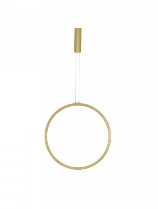 LAMPA WISZĄCA KOŁO RING PIONOWE DO SALONU JADALNI KUCHNI NAD STÓŁ LUCES EXCLUSIVAS AUTLAN LE42775
