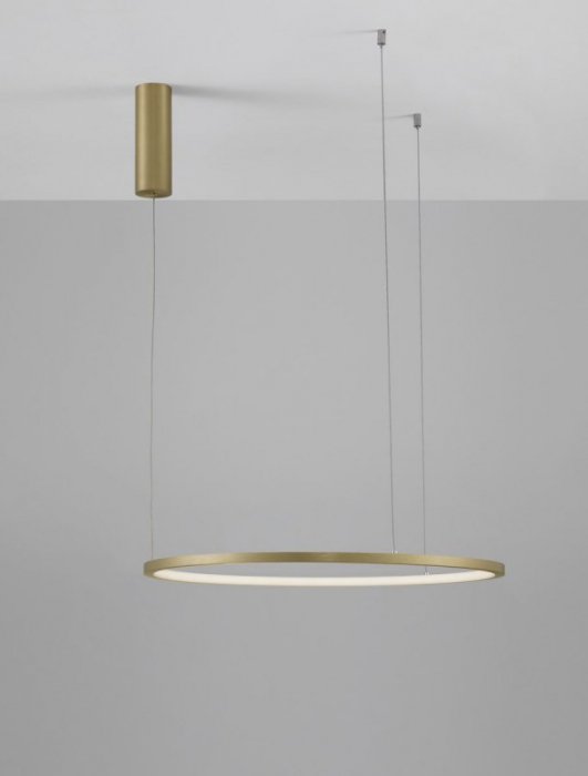 LAMPA WISZĄCA KOŁO RING OBRĘCZ LED NOWOCZESNA DO KUCHNI JADALNI SALONU LUCES EXCLUSIVAS TOLUCA LE42777