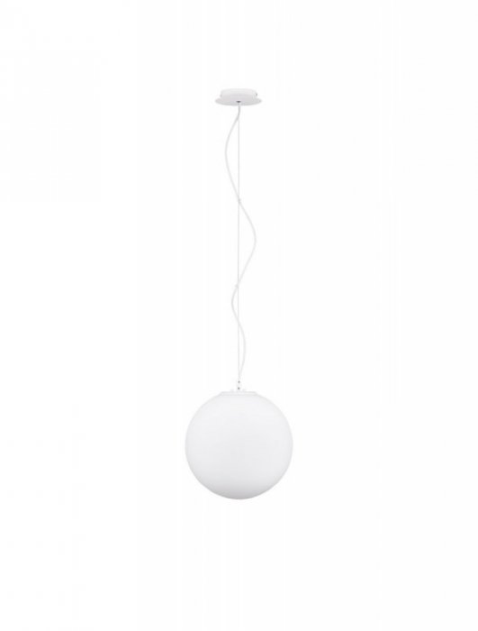 LAMPA WISZĄCA SZKLANA KULA BIAŁA LUCES EXCLUSIVAS LLORET LE42933