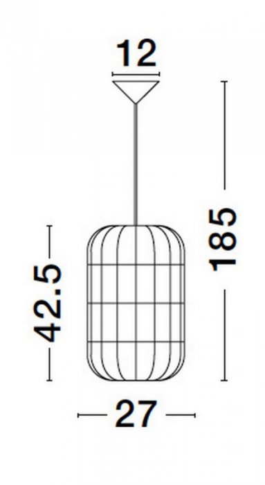 LAMPA WISZĄCA NATURAL EKO RATTANOWA DO SALONU JADALNI KUCHNI W STYLU BOHO  LUCES EXCLUSIVAS PARANA LE42953