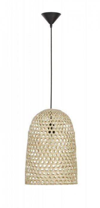 LAMPA WISZĄCA NATURAL EKO RATTANOWA DO SALONU JADALNI KUCHNI W STYLU BOHO  LUCES EXCLUSIVAS PALMAR LE42954