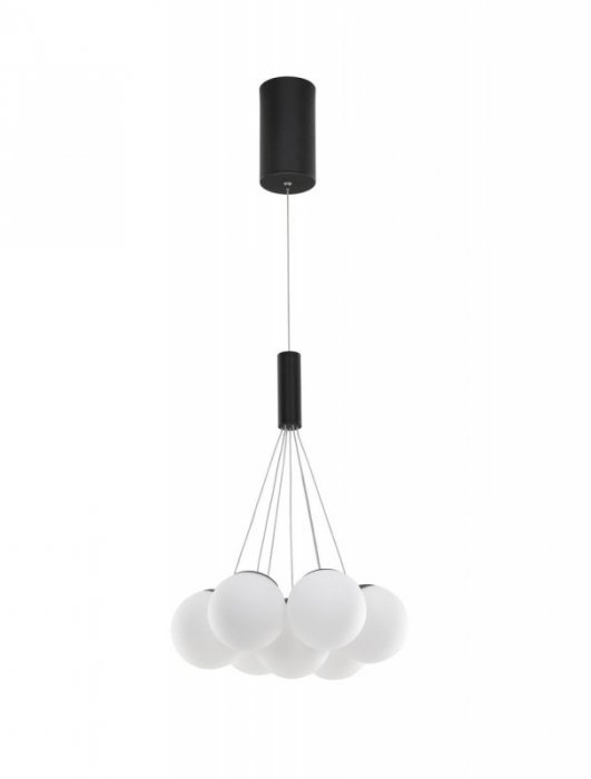 LAMPA NOWOCZESNA KULA BIAŁA SZKLANA LUCES EXCLUSIVAS ABALA LE43309