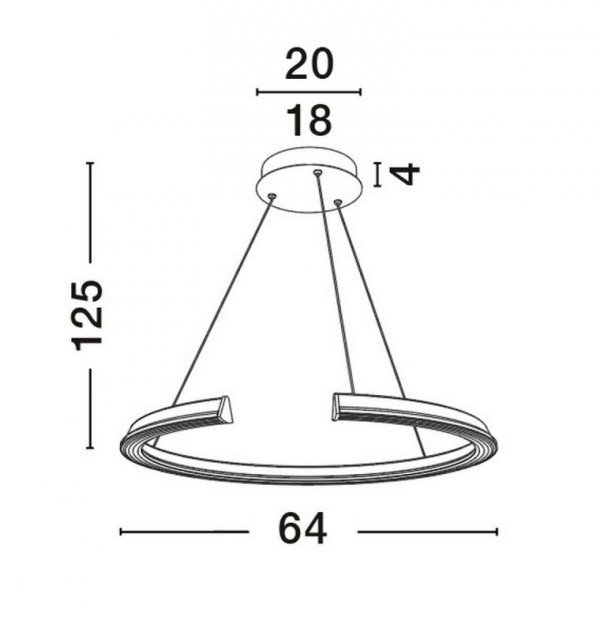 LUCES EXCLUSIVAS LAMPA ORINOCO LE44530