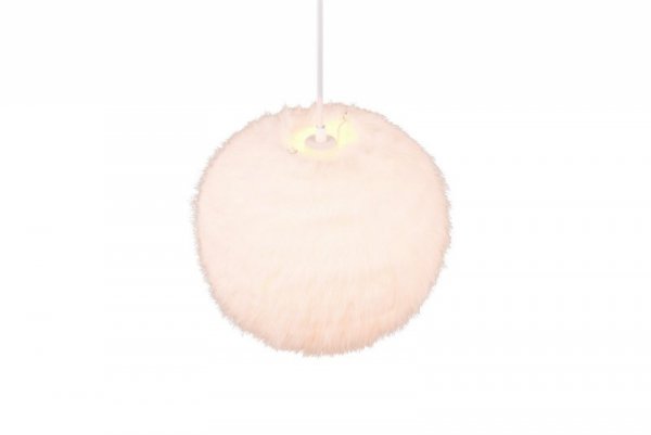 LAMPA DEKORACYJNA KREMOWA PLUSZOWA FURRY R31581001 RL REALITY LEUCHTEN