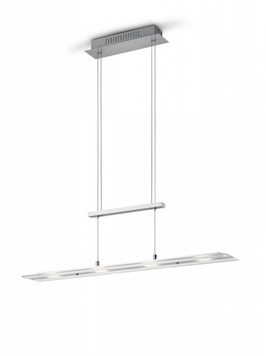 SZKLANA LAMPA LED NAD STÓŁ DO SALONU JADALNI KUCHNI RL MILOS R32004107 REALITY LEUCHTEN