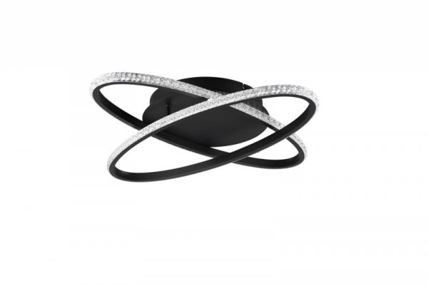 LAMPA SUFITOWA PLAFON LED DEKORACYJNY RINGI KOŁA DO SALONU SYPIALNI KUCHNI RL LANE R67802132 REALITY LEUCHTEN