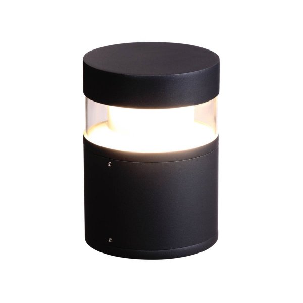 ITALUX MARCON 25 OFL-6552-25-4K SŁUPEK OGRODOWY NISKI CZARNY LED LAMPA ZEWNĘTRZNA OGRODOWA STOJĄCA 4000K BARWA NEUTRALNA