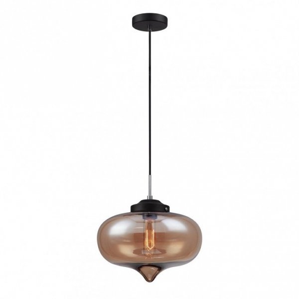 ITALUX HEART MDM2096/1 C LAMPA WISZĄCA NOWOCZESNA SZKLANY KLOSZ DO KUCHNI 