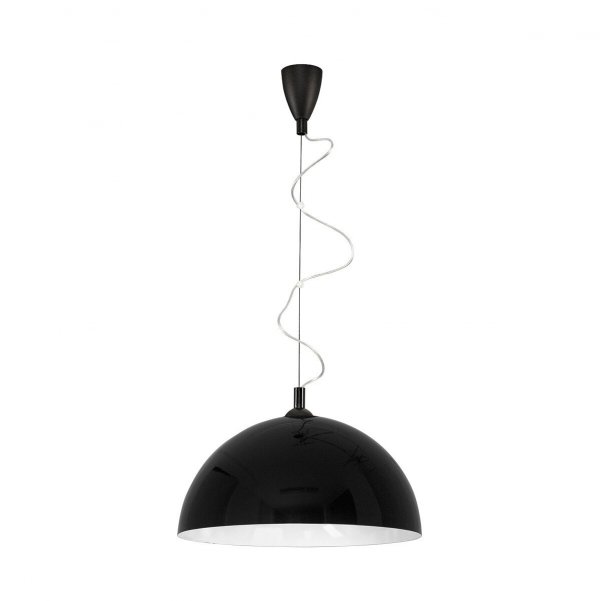 NOWODVORSK 4843 HEMISPHERE L NOWOCZESNA LAMPA WISZĄCA CZARNA DO POKOJU DO JADALNI NAD STÓŁ 