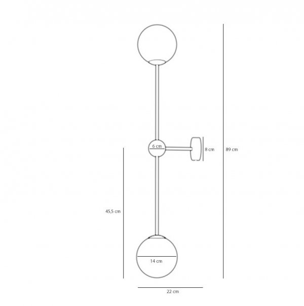 ALDEX WHITE PEARL 2 BRASS L 1113PL_H40 LAMPA WISZĄCA MOSIĄDZ PATYNA BIAŁE KULE