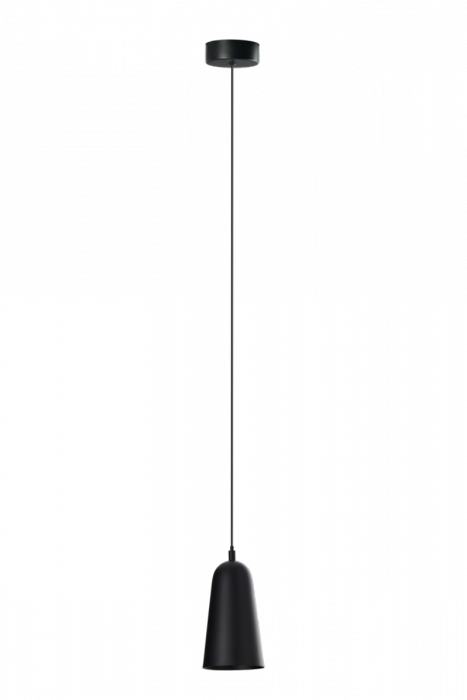 AZZARDO CAPRI B BK AZ5649 LAMPA WISZĄCA METALOWA CZARNA NAD STÓŁ BAR WYSPĘ