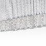 ITALUX ANABELLA P0207-06E-F4QL LAMPA WISZĄCA PODŁUŻNA SREBRNA