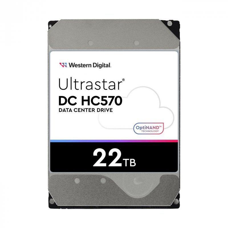 Dysk Western Digital Ultrastar DC HC570 He22 22TB 3,5&quot; 7200 512MB SATA III 512e DC SE WUH722222ALE6L4