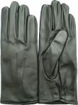 rękawiczki skórzane zimowe koloru czarnego