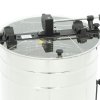 3-frame diagonal manual honey extractor, diameter 500mm, universal basket - BASIC LINE