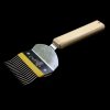 Stainless steel uncapping fork - bent needles
