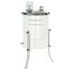 4-frame diagonal electric honey extractor 230V, Ø500, Wielkopolska, Langstroth, with a stainless valve - MINIMA