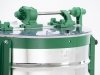 Tangential 4-frame honey extractor Ø525 mm, frame: LN AM, D US, manual – SPECIAL