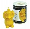Silicone mould -  hedgehog with a ladybug - height 5.5 cm