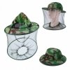 Light hat with net mesh 