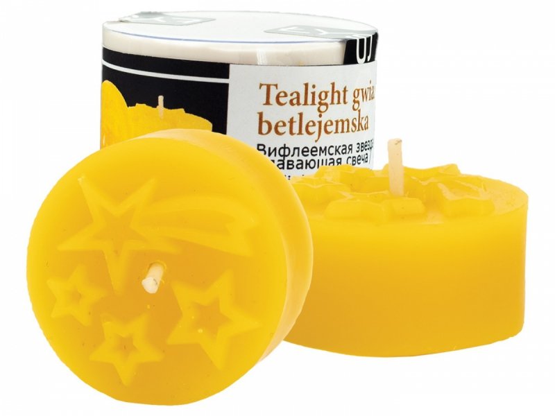 Silicone mold - Tealight, the star of Bethlehem