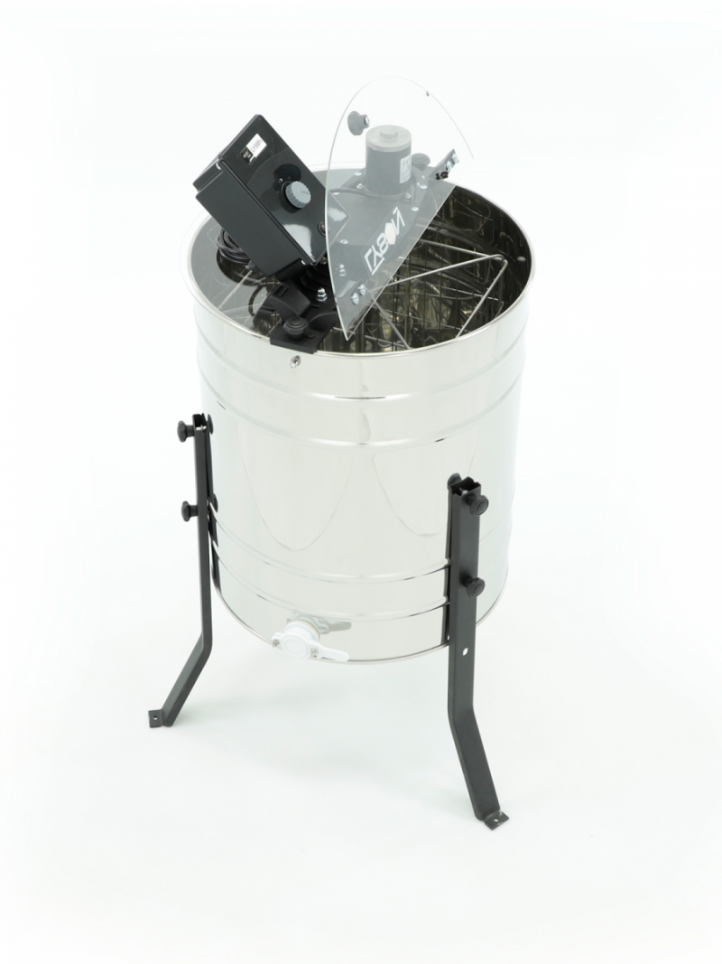 4-frame diagonal honey extractor, D500 mm, electric, BASIC