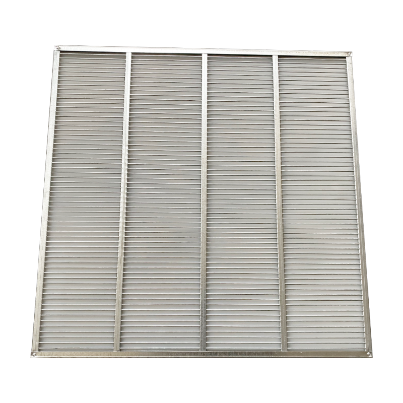 Wielkopolska 10R excluder with a border - horizontal - metal - 390x390mm