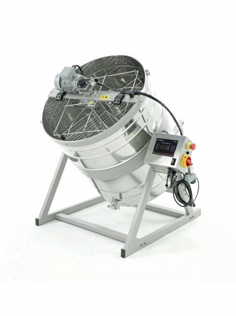 Electric Langstroth Ø720 4-cassette honey extractor