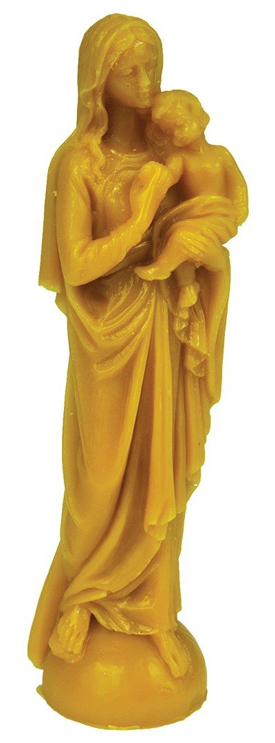 Silicone mold - Saint Mary with Baby Jesus - 21 cm high