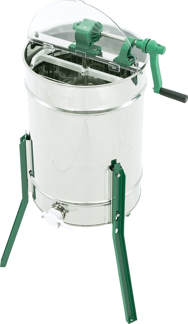 Tangential 2-frame honey extractor Ø420 mm, frame: 2/4 DB manual – SAXO
