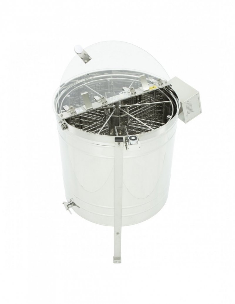 6-cassette Langstroth honey extractor, Ø800MM, electric drive, PREMIUM