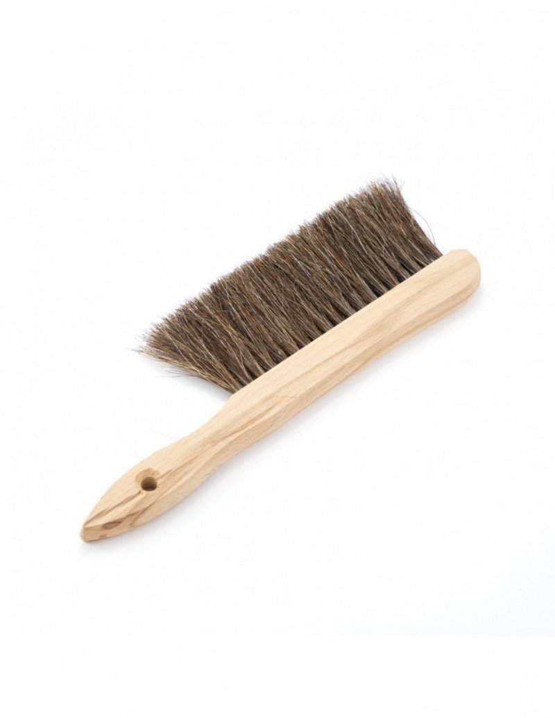 Bee brush with natural bristle, long