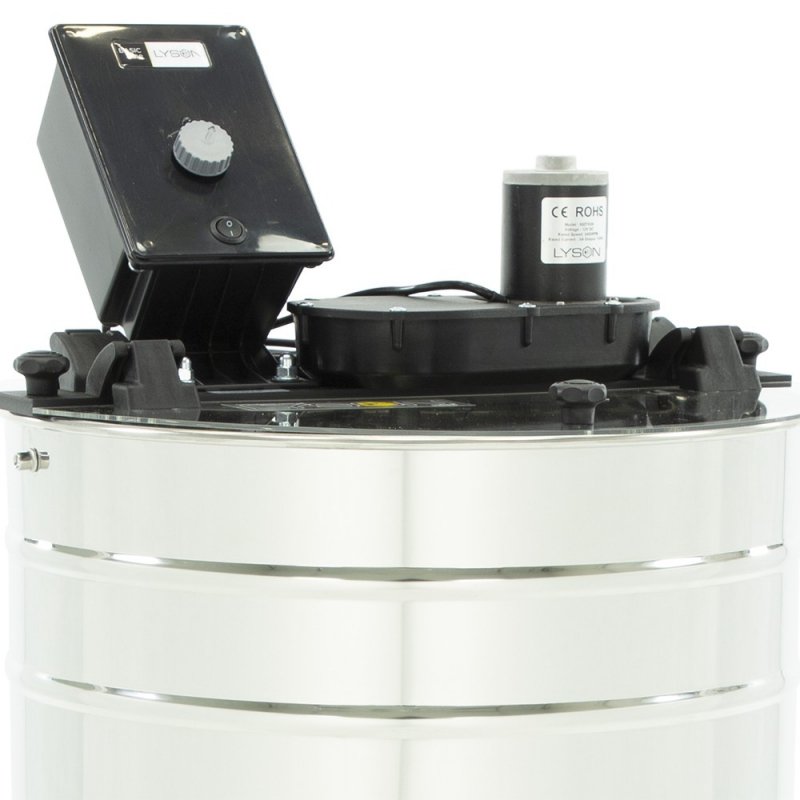 3-frame diagonal electric honey extractor 230V, diameter 500mm, universal basket - BASIC LINE