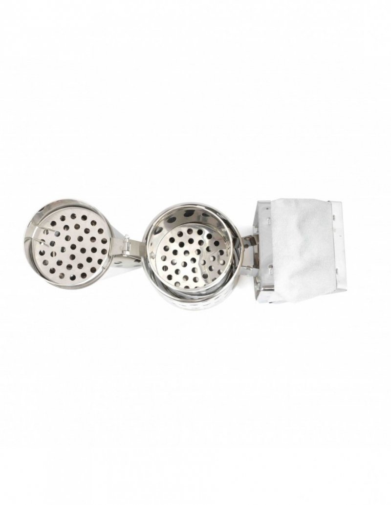 Podkurzacz mały kwasoodporny z chłodnicą - BeeTools - wys. 27,5cm