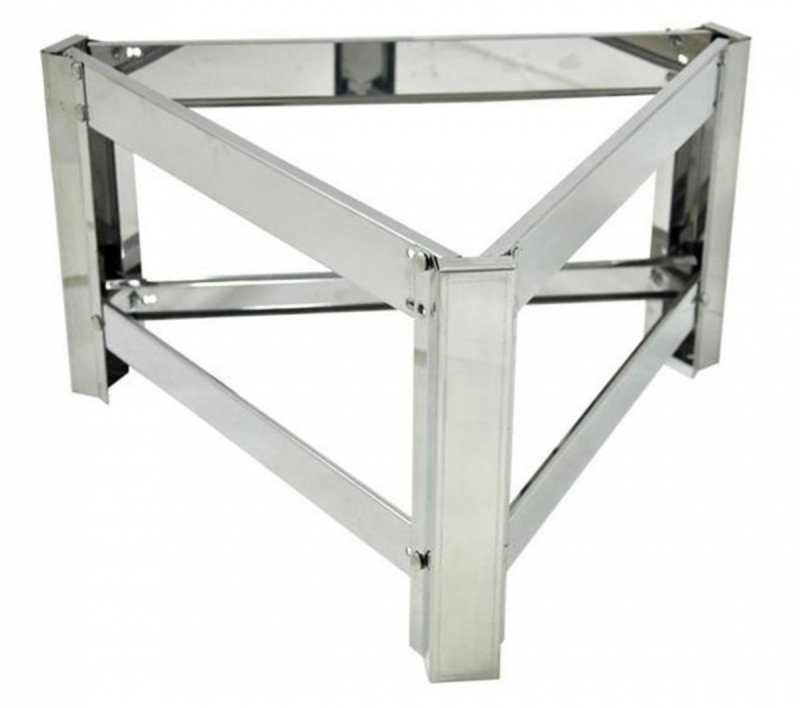 Stainless stand for honey settling tank 50 l or 70 l with heating