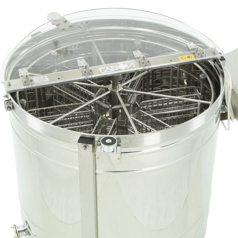 6-cassette Deutsch Normal honey extractor, Ø800MM, electric drive, PREMIUM